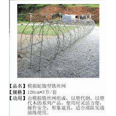 模拟蛇腹型铁丝网M-5001