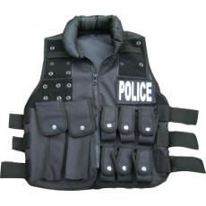 POLICE黑色战术背心