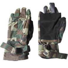 丛林迷彩攀登作业手套