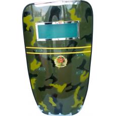 丛林迷彩玻璃钢盾牌