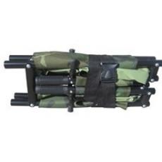 丛林迷彩四折担架（黑色圆管铝合金）