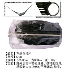 军绿色吊床