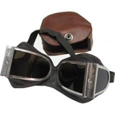 山羊皮四折风镜