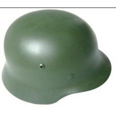 绿色德式M35盔钢制