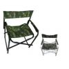 丛林迷彩铝制野战布面折叠椅